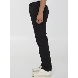 Rigid canvas pants