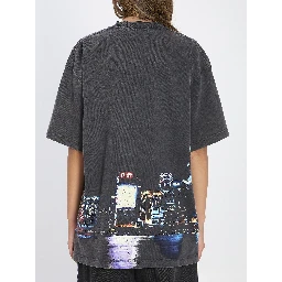 T-shirt with rhinestones