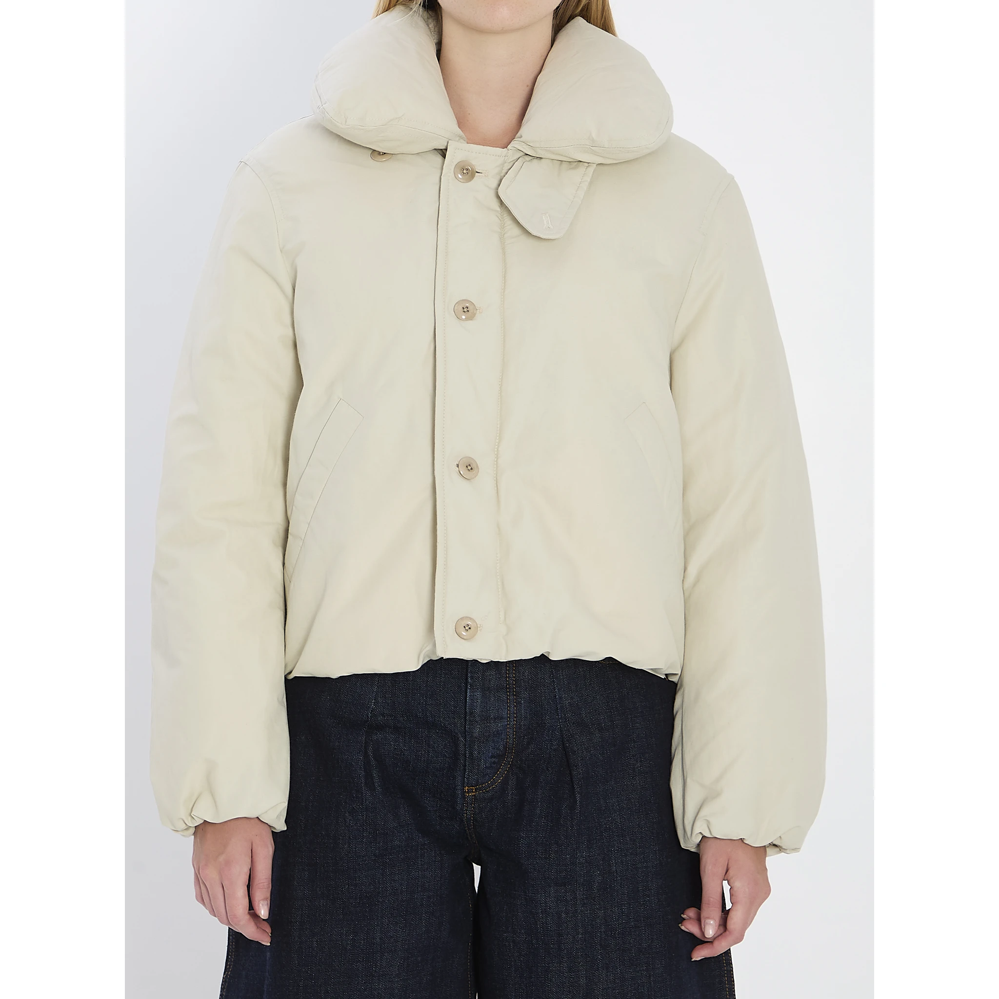 Short puffer blouson