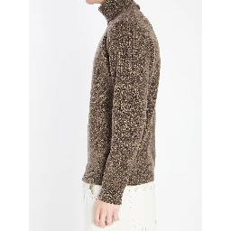 Mouline turtleneck sweater