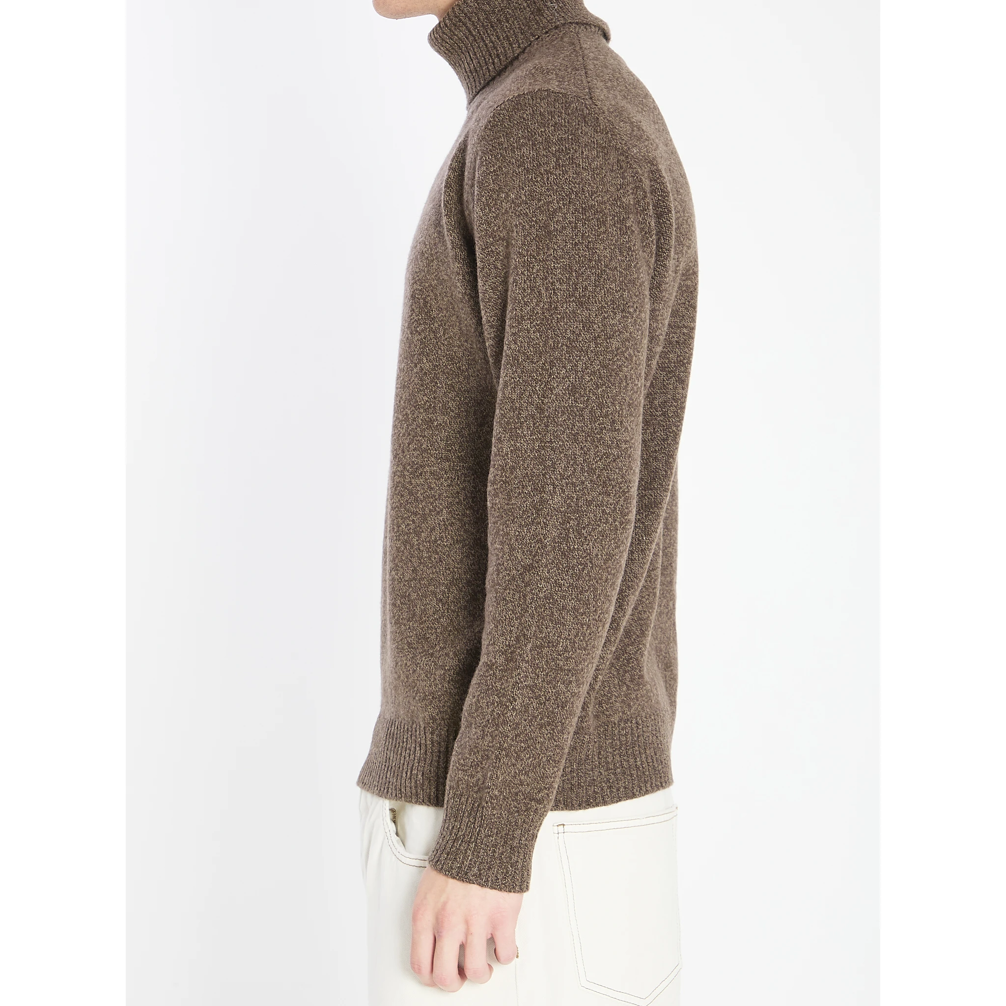 Mouline turtleneck sweater