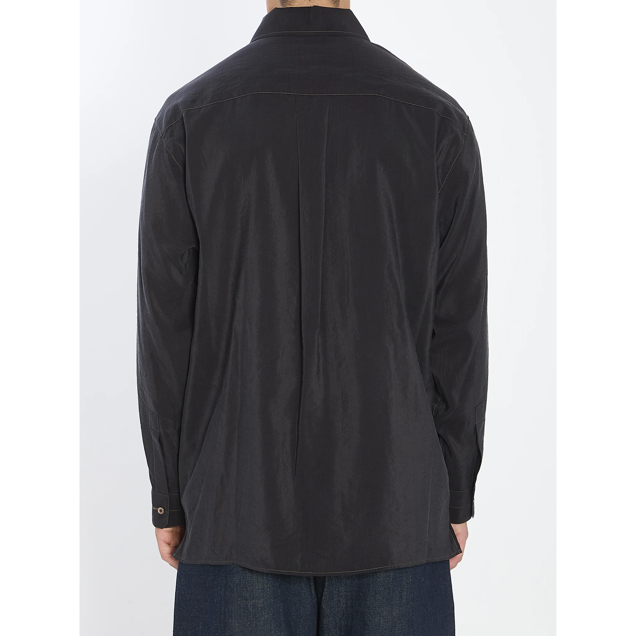 Convertible collar shirt