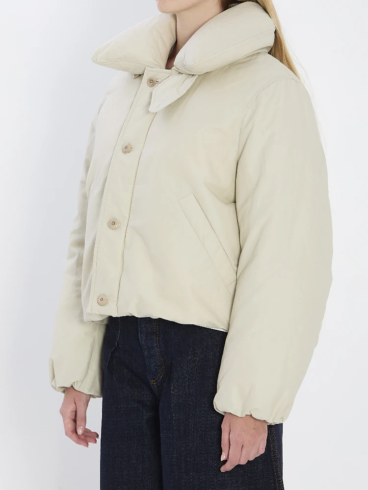 Short puffer blouson alternative