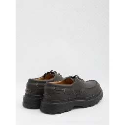 Tank tread boat loafer