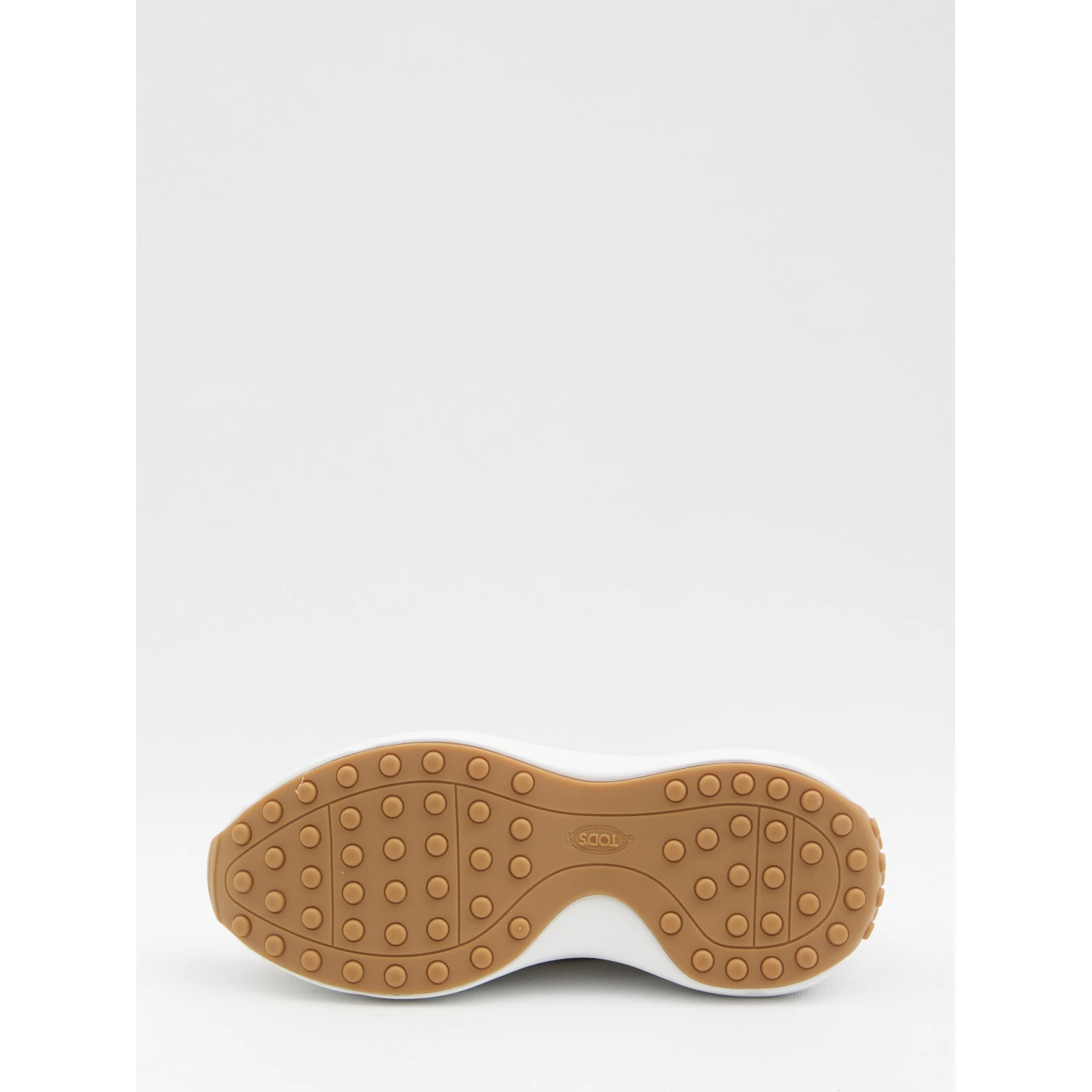 Sneakers in fabric and suede leather