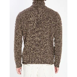 Mouline turtleneck sweater