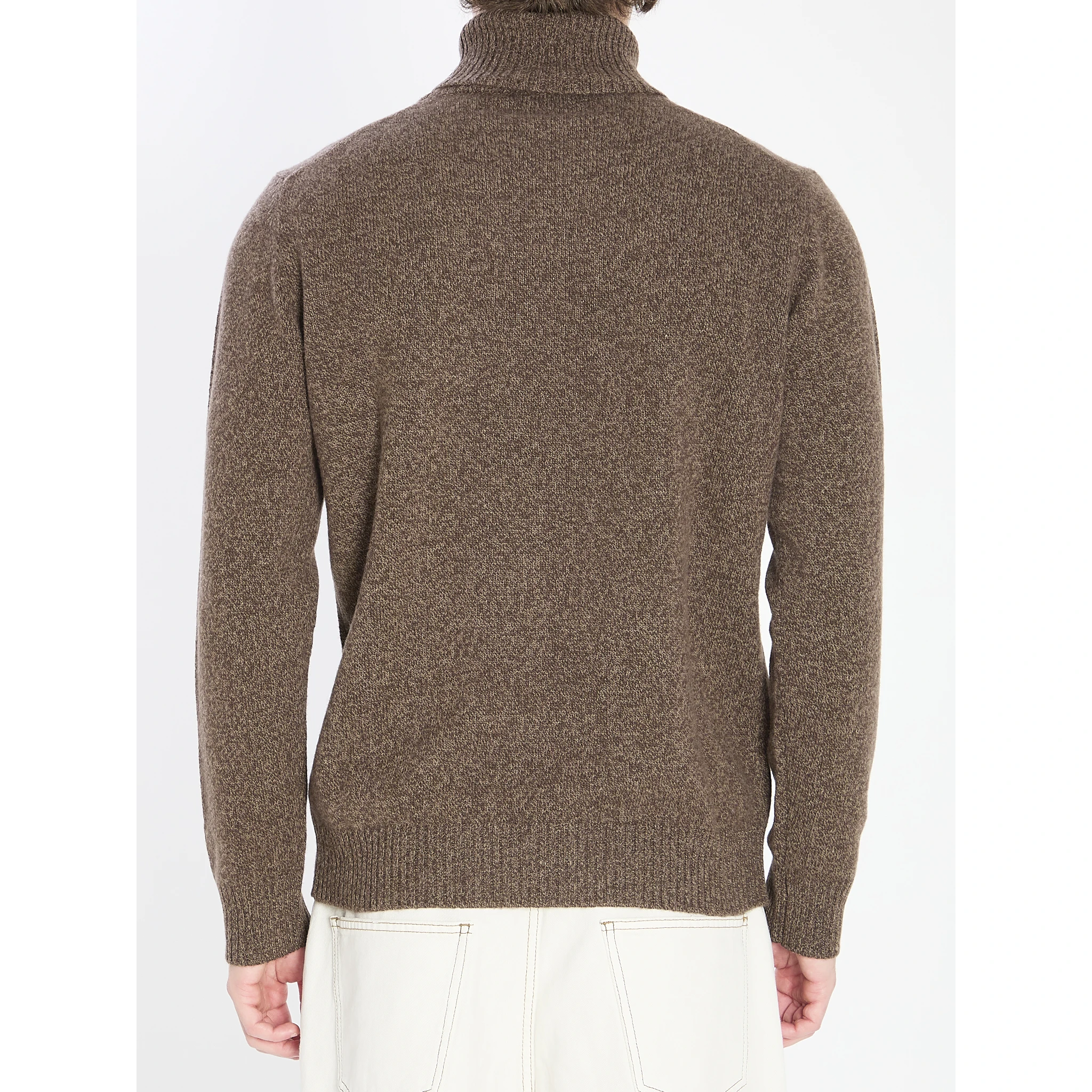 Mouline turtleneck sweater