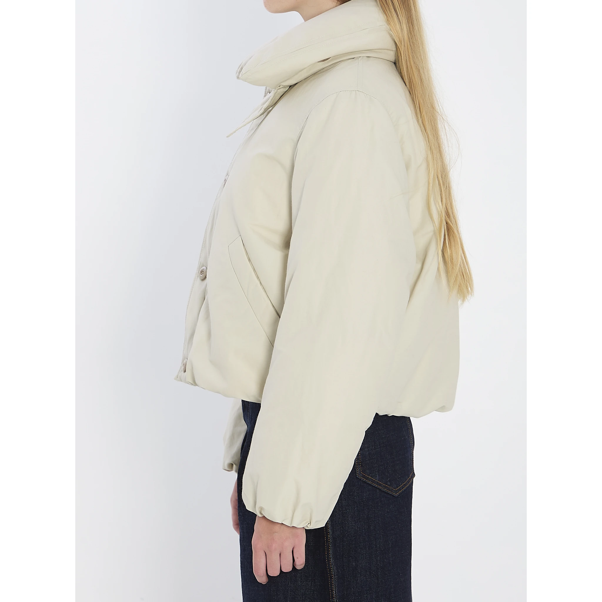 Short puffer blouson