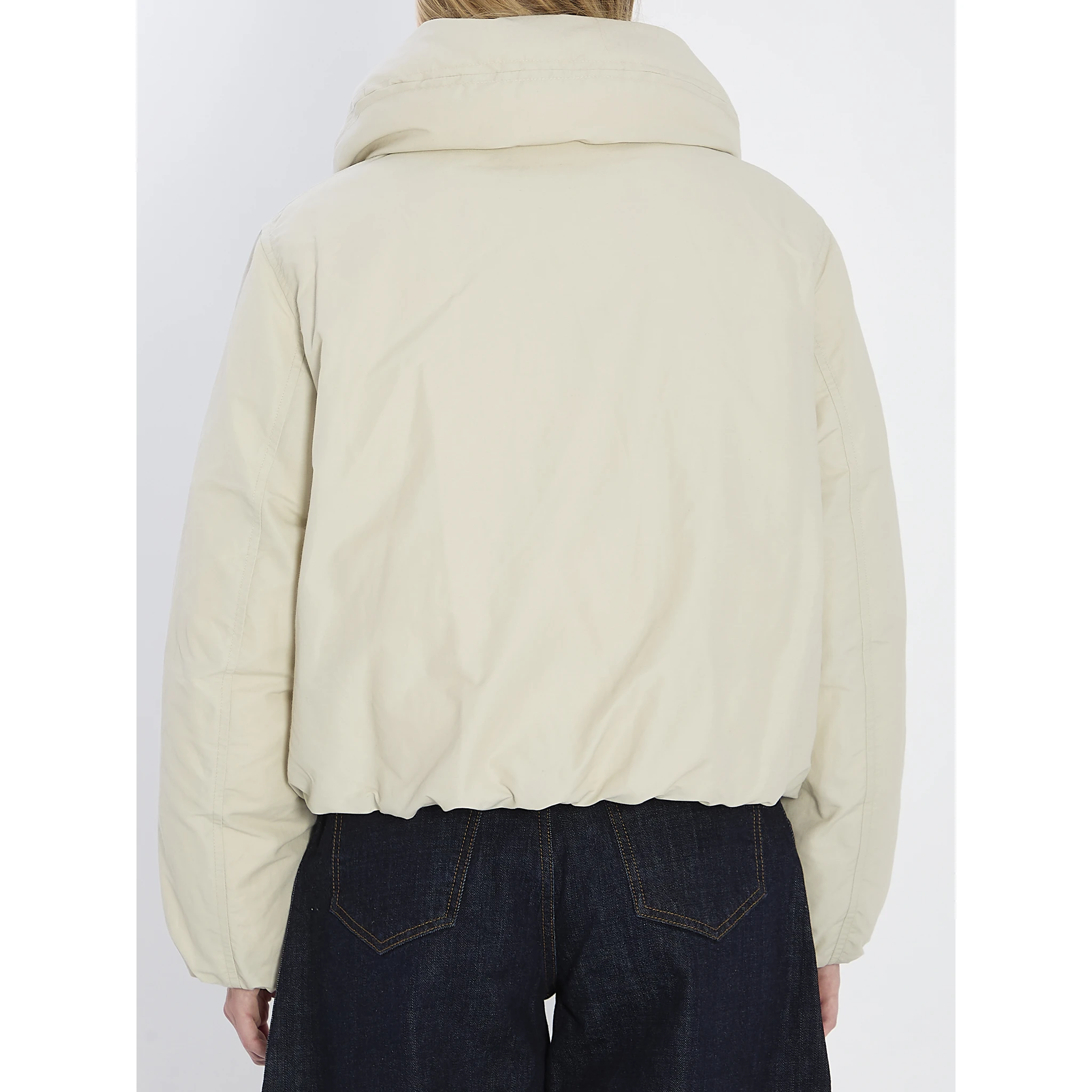Short puffer blouson