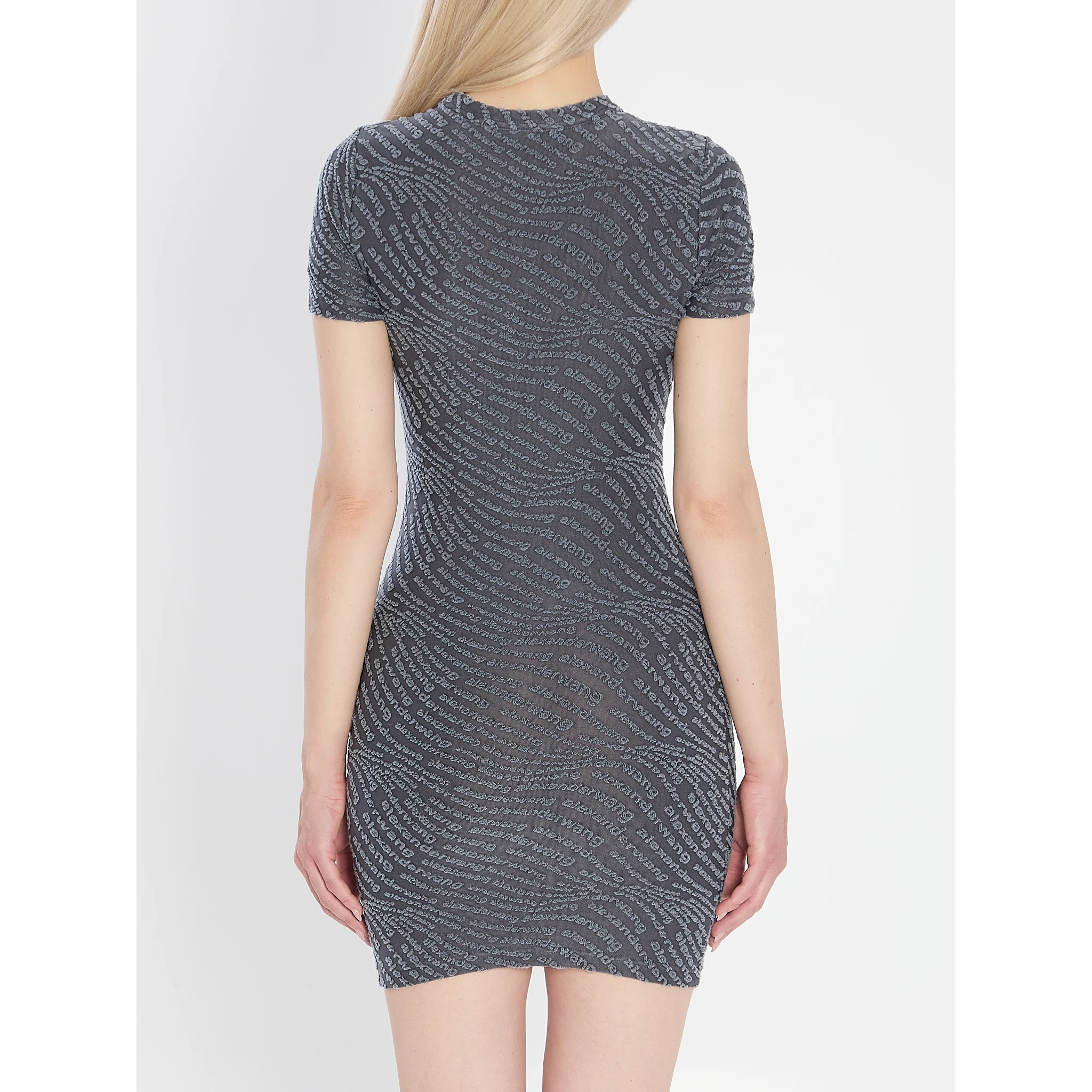 Mini dress in graphite