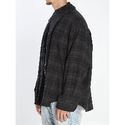 Layered-effect shirt