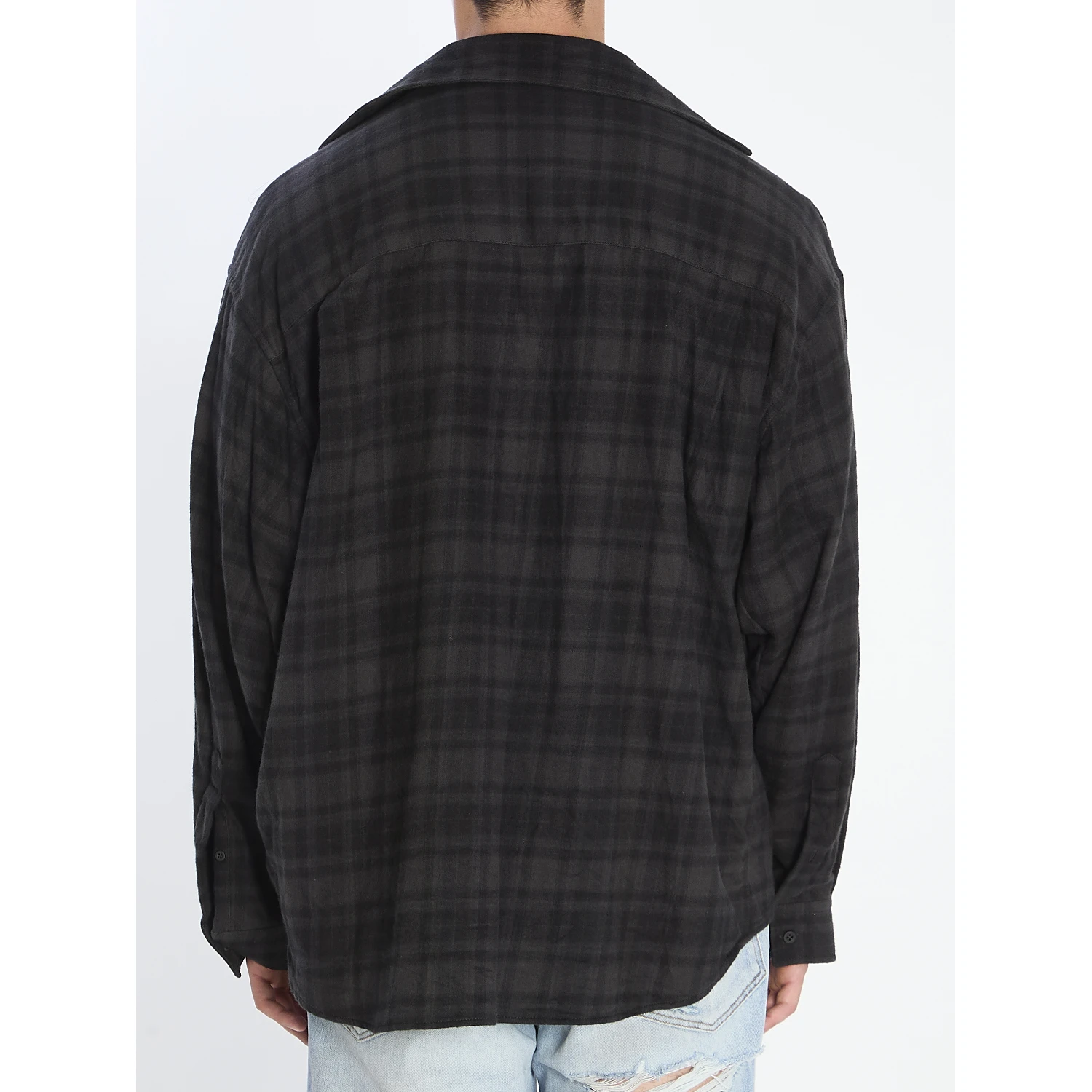 Layered-effect shirt