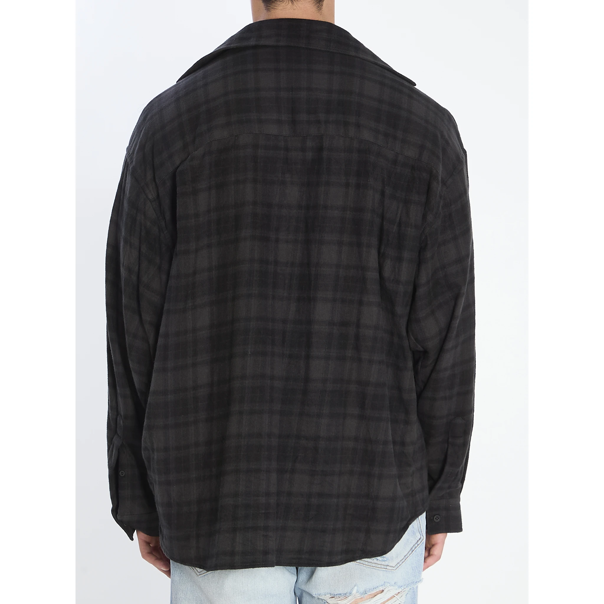 Layered-effect shirt