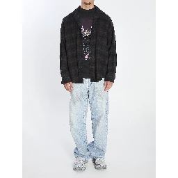 Layered-effect shirt