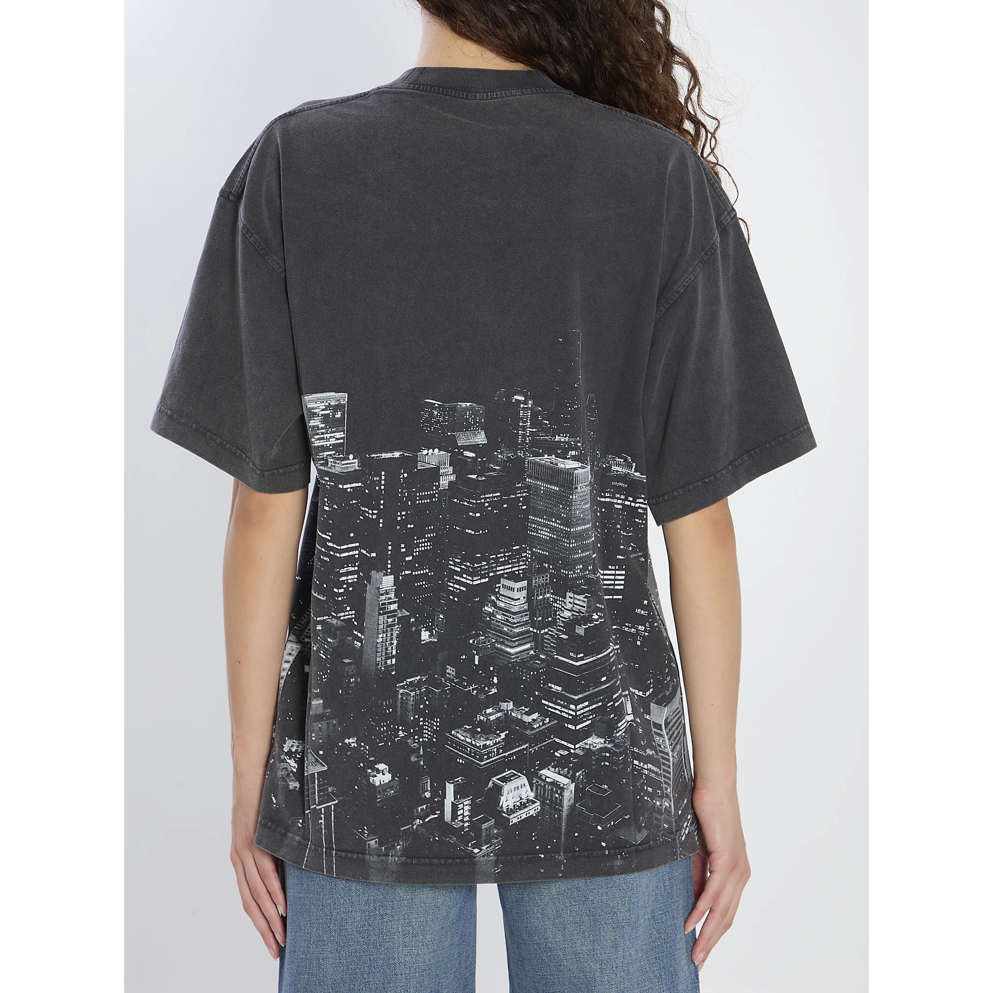 T-shirt with rhinestones