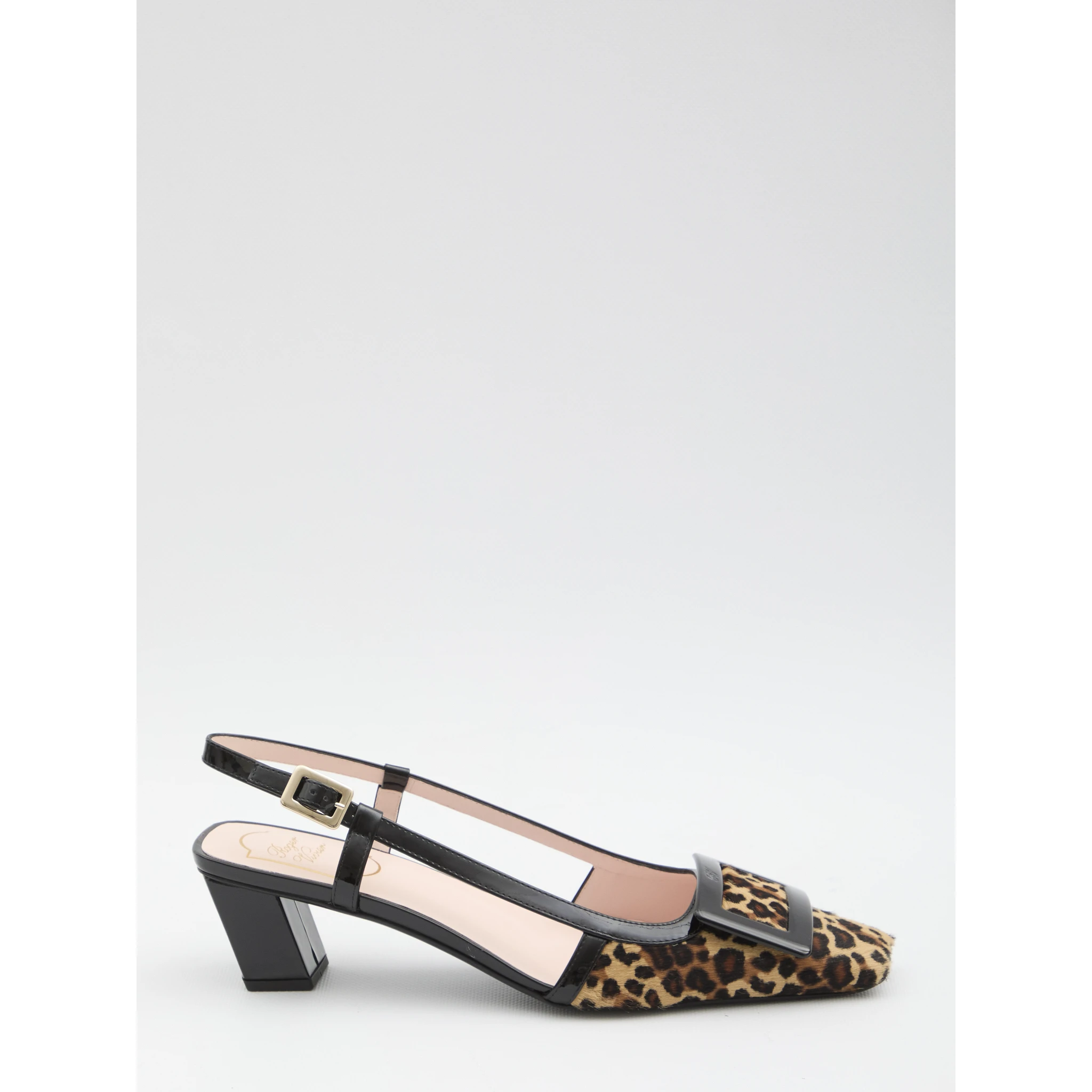 Belle Vivier Pony Slingback Pumps