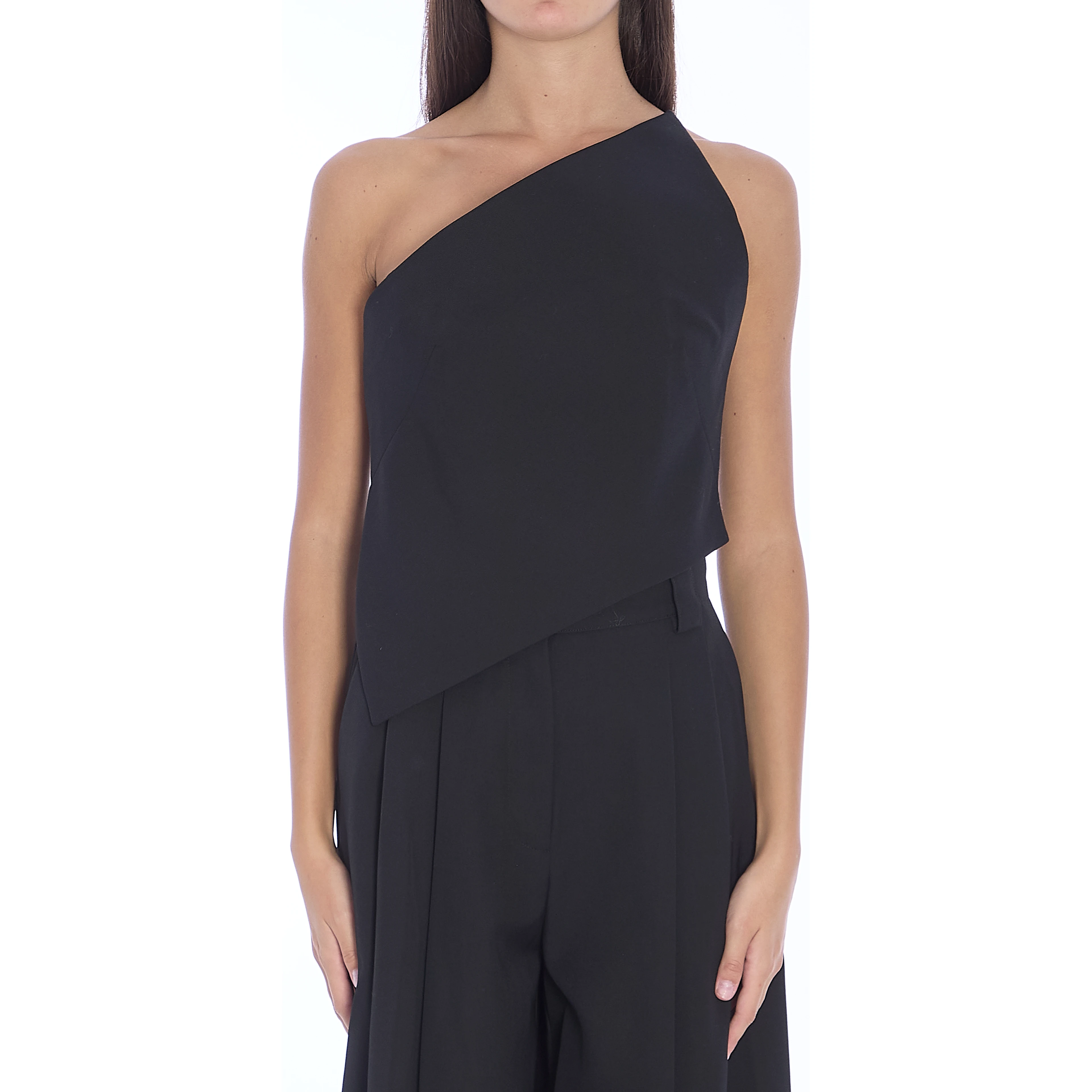 Pointed hem top