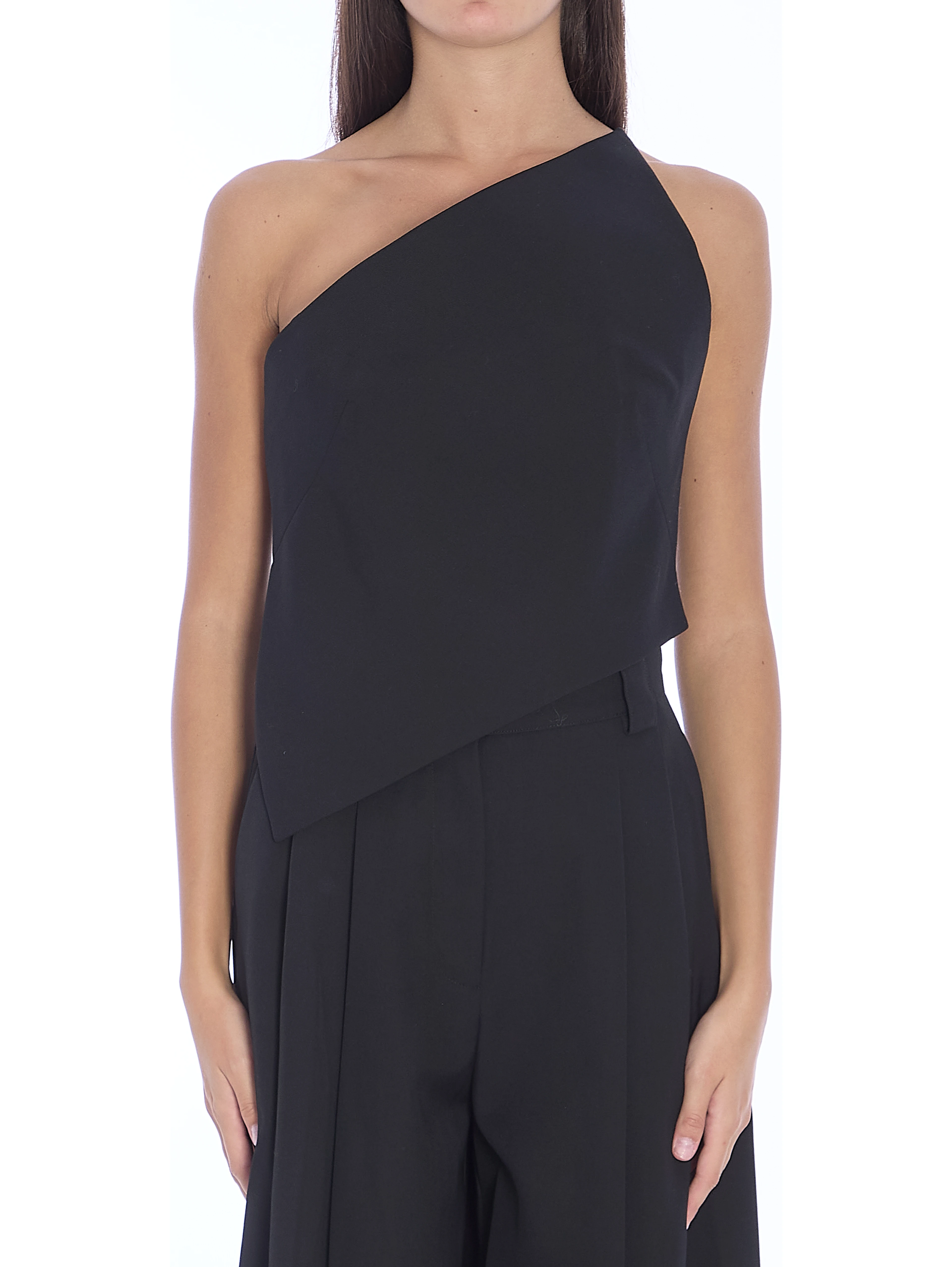 Pointed hem top