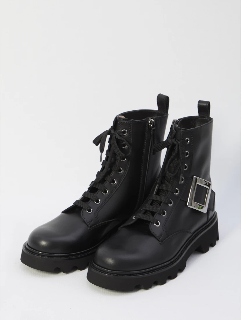 Viv Rangers combat boots