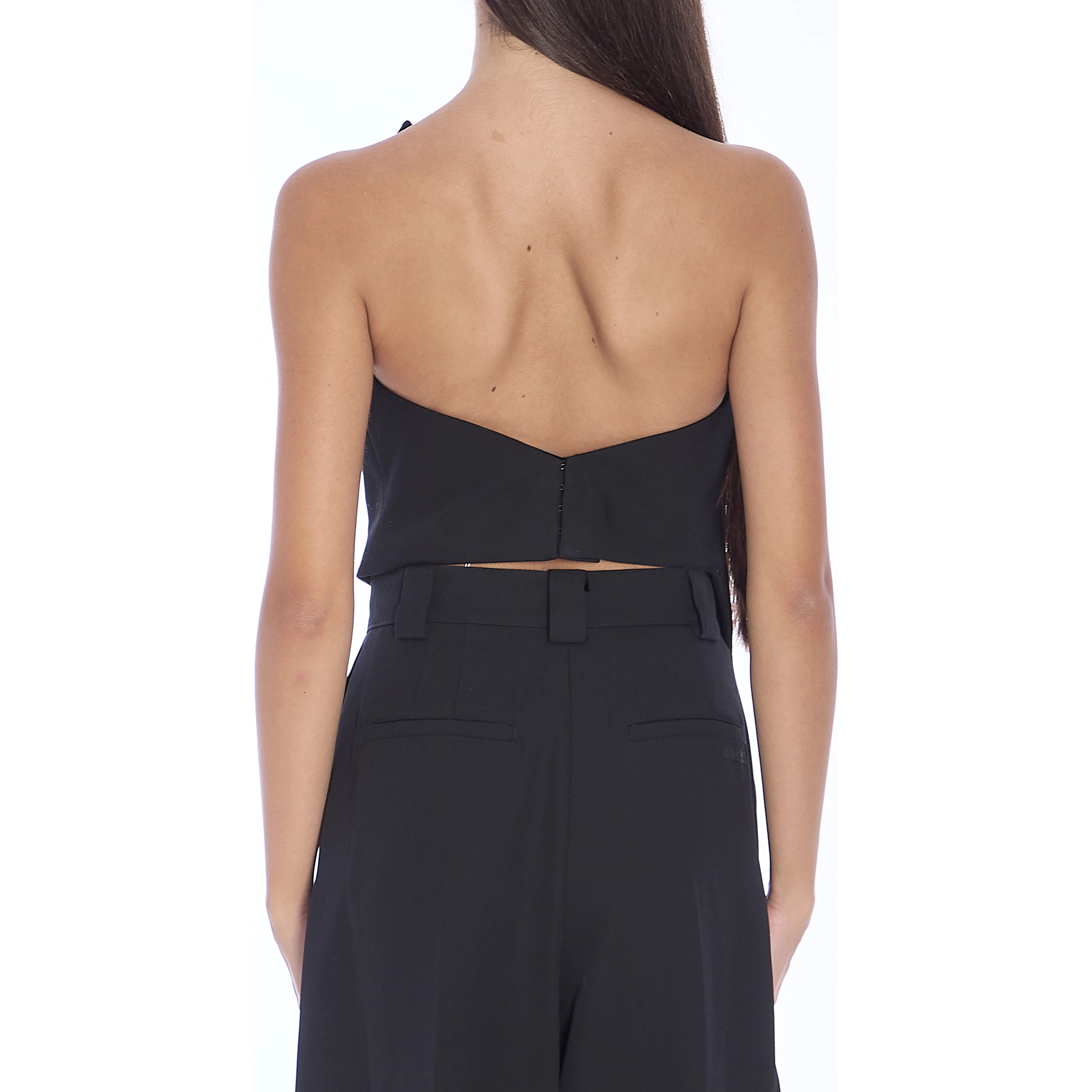 Pointed hem top