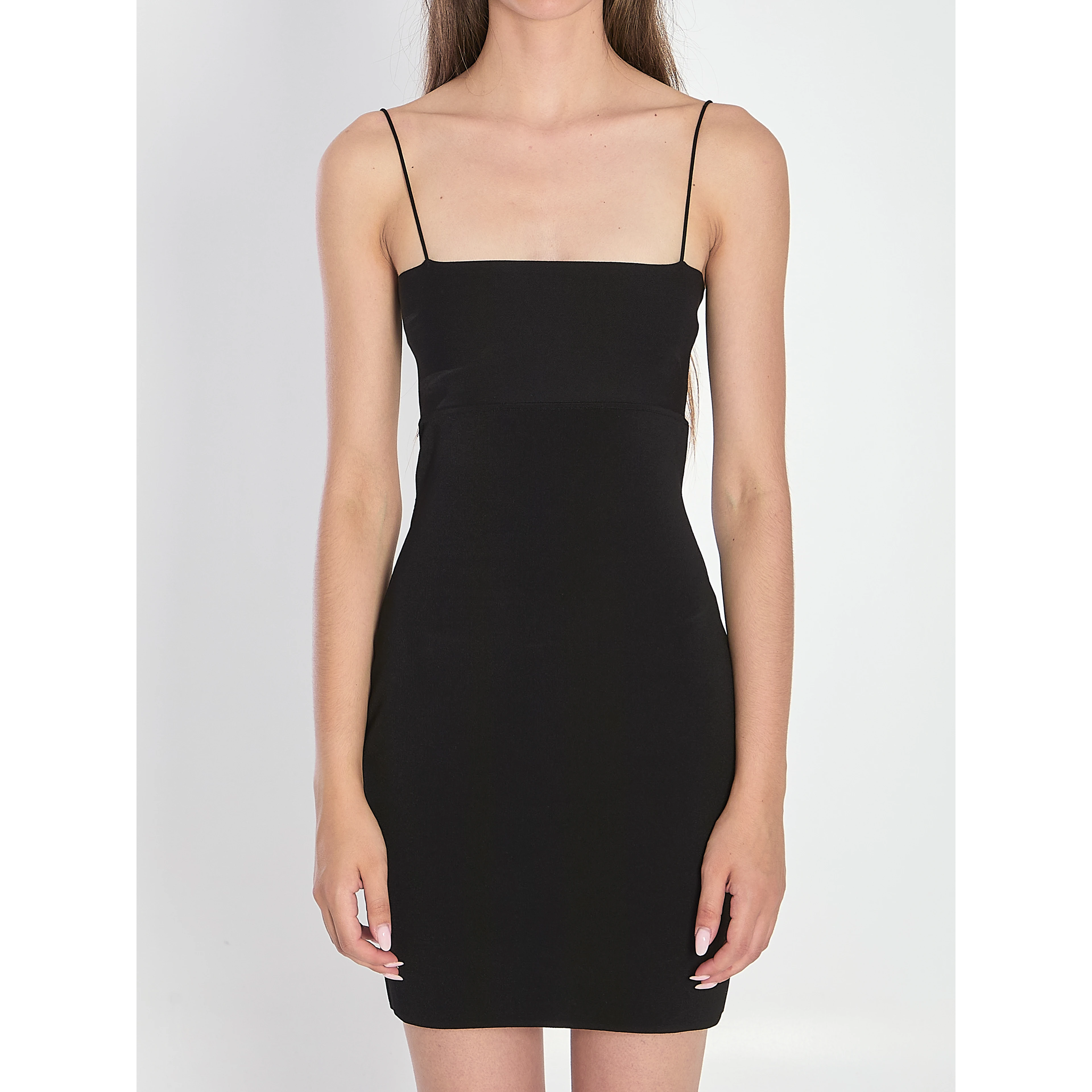 Mini slip dress