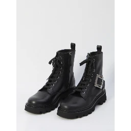 Viv Rangers combat boots