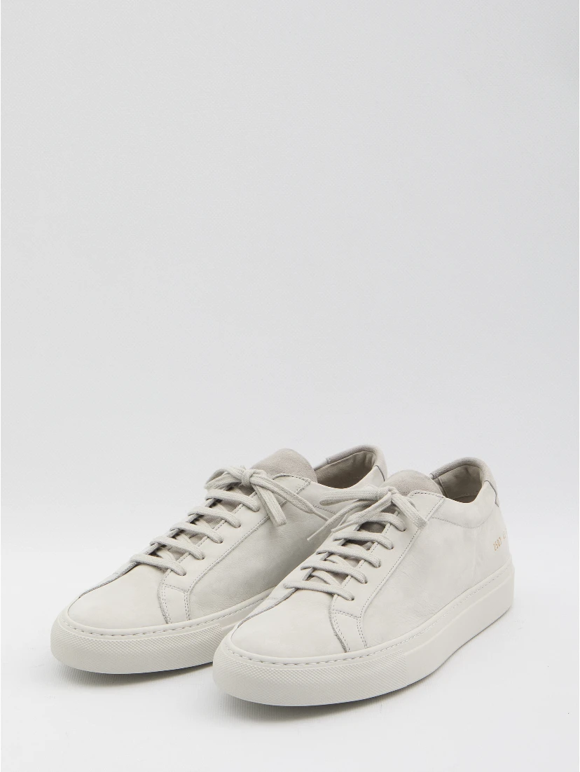Achilles sneakers in light grey nubuck