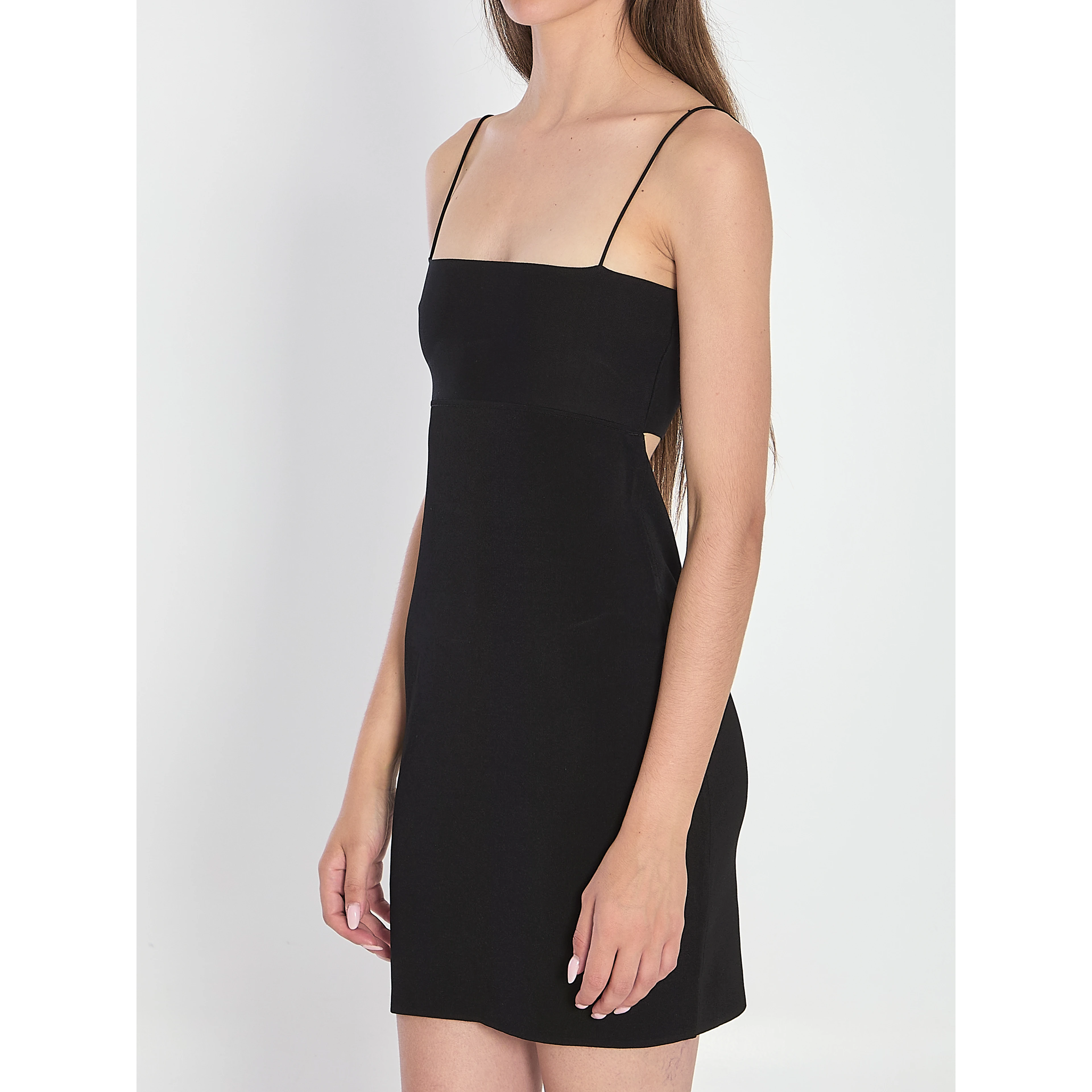 Mini slip dress