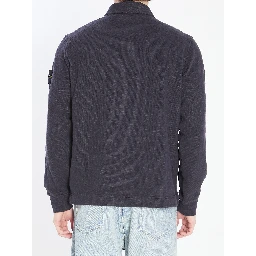 Long-sleeve polo shirt