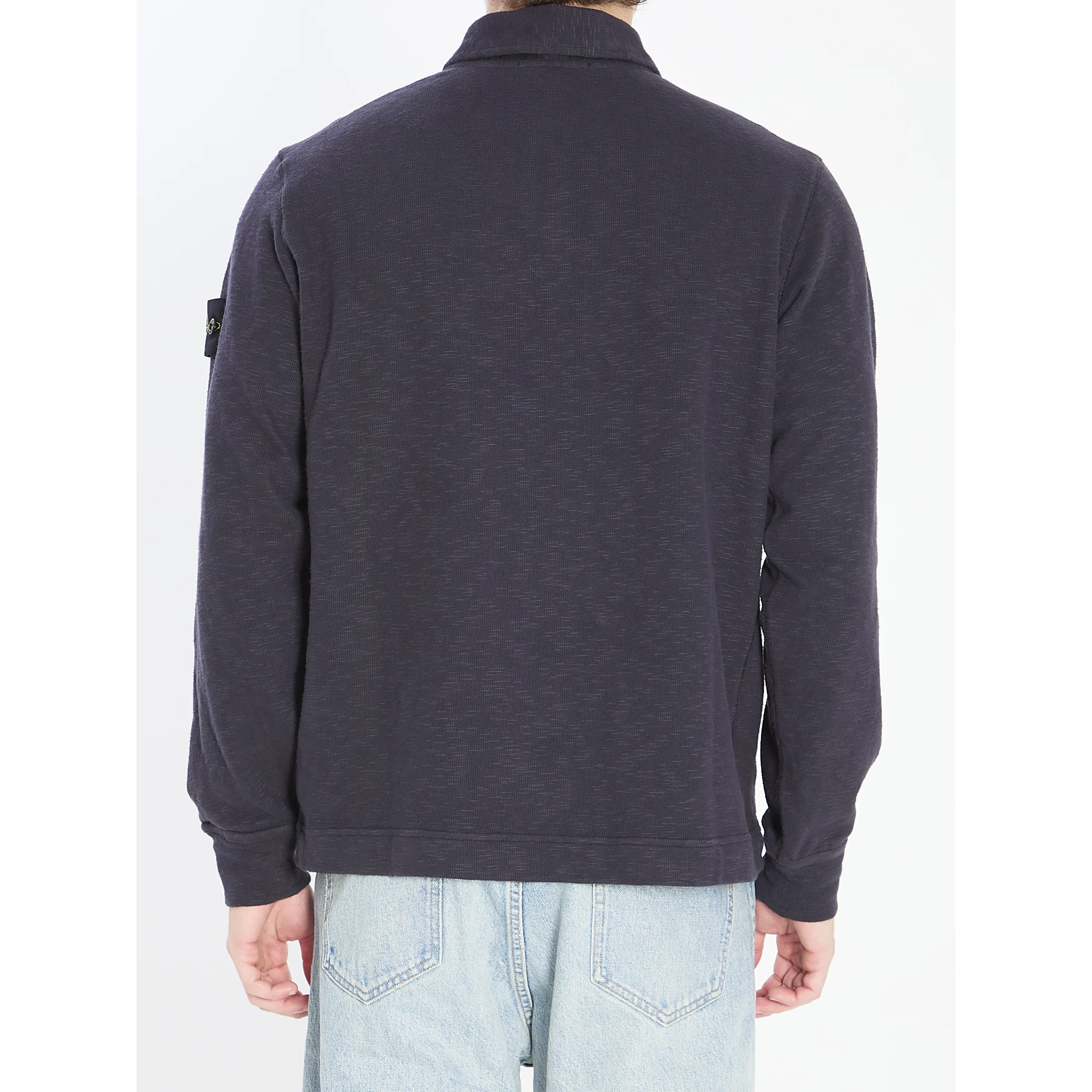 Long-sleeve polo shirt