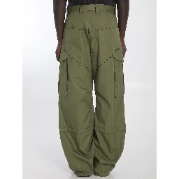 Cargo pants in cotton
