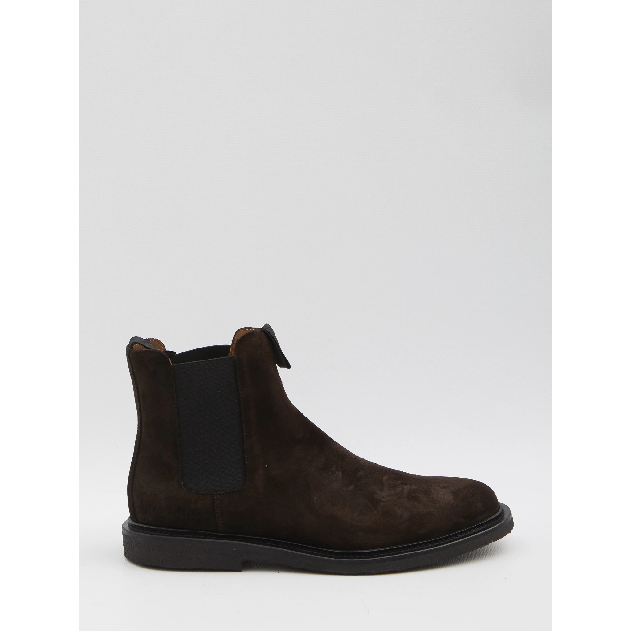 Chelsea boots in waxed suede