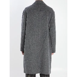 Wool and cashmere coat