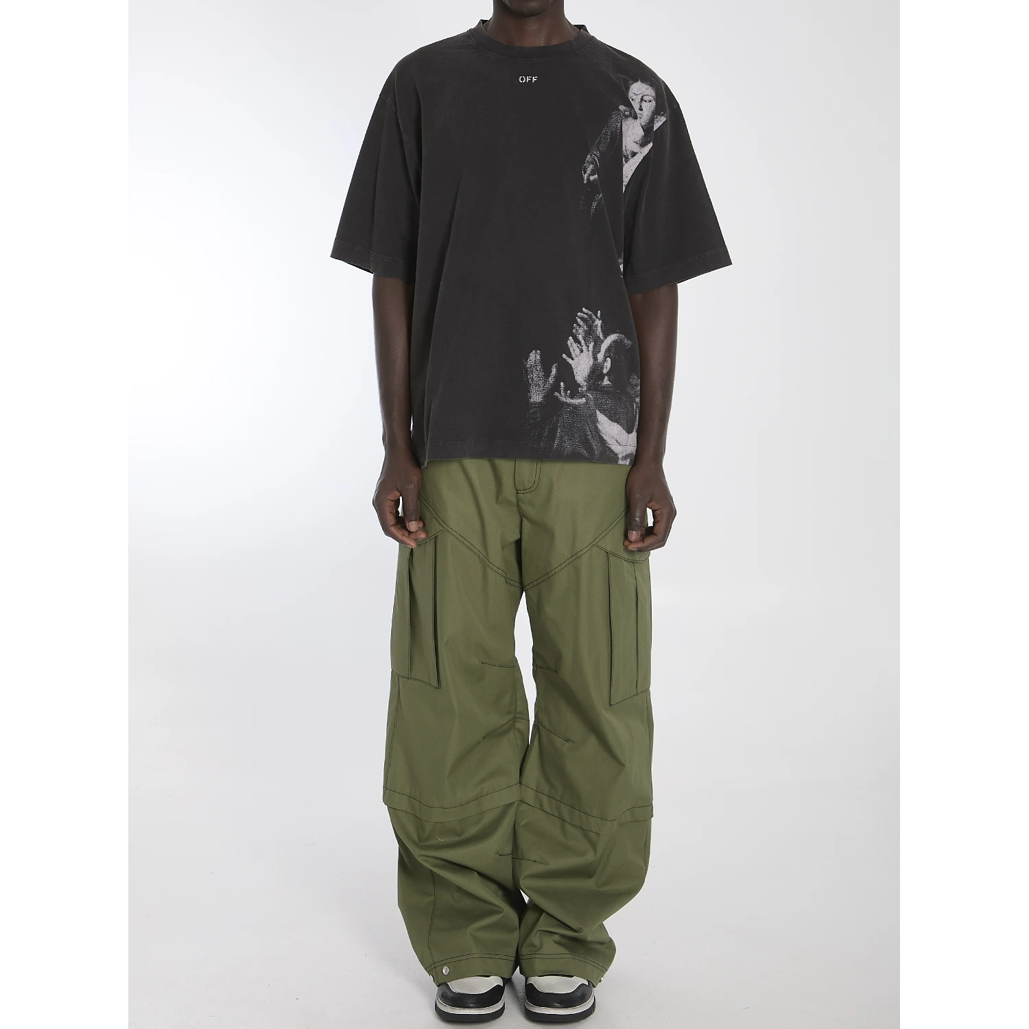 Cargo pants in cotton