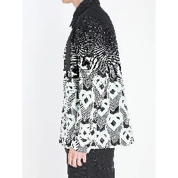 Cotton-blend overshirt