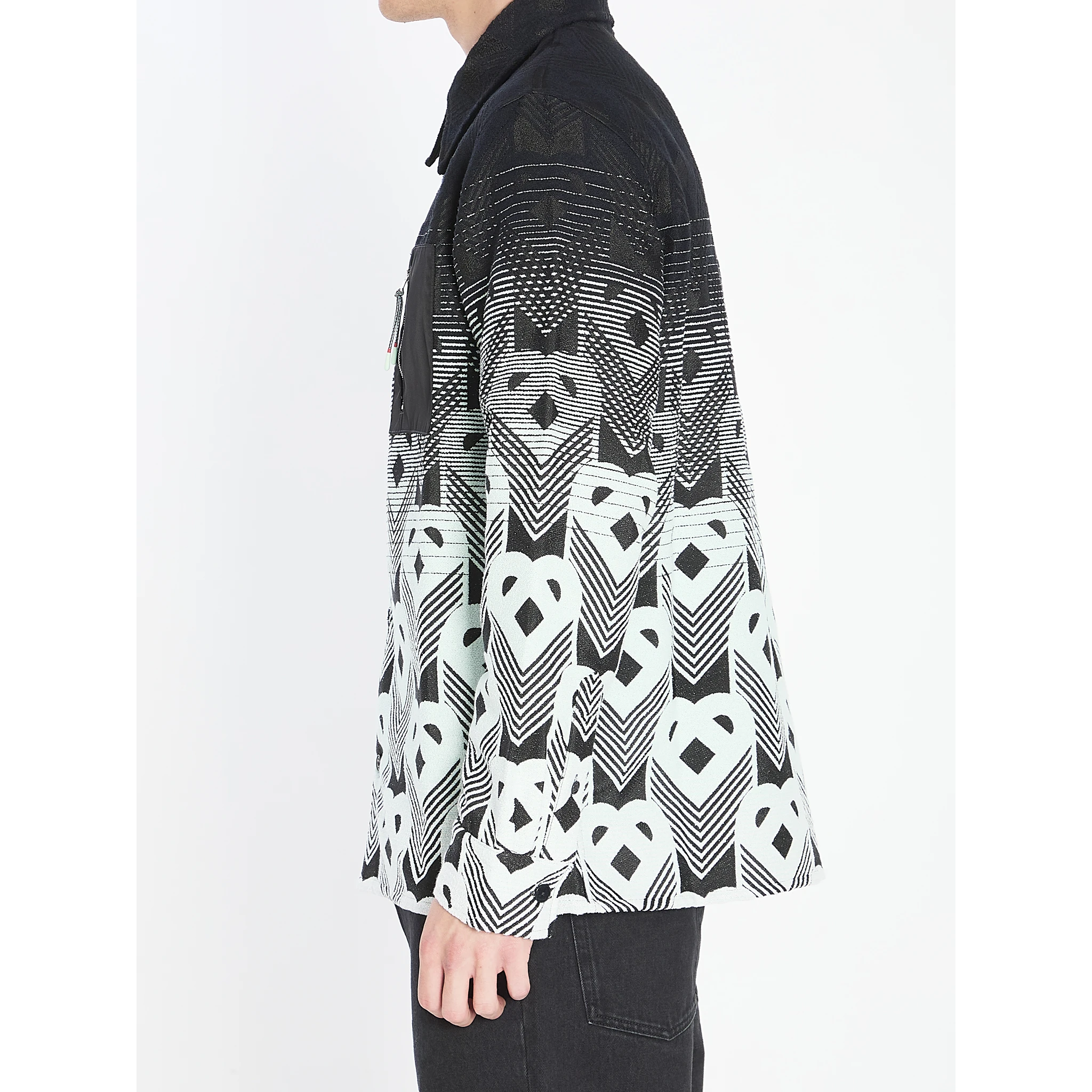 Cotton-blend overshirt