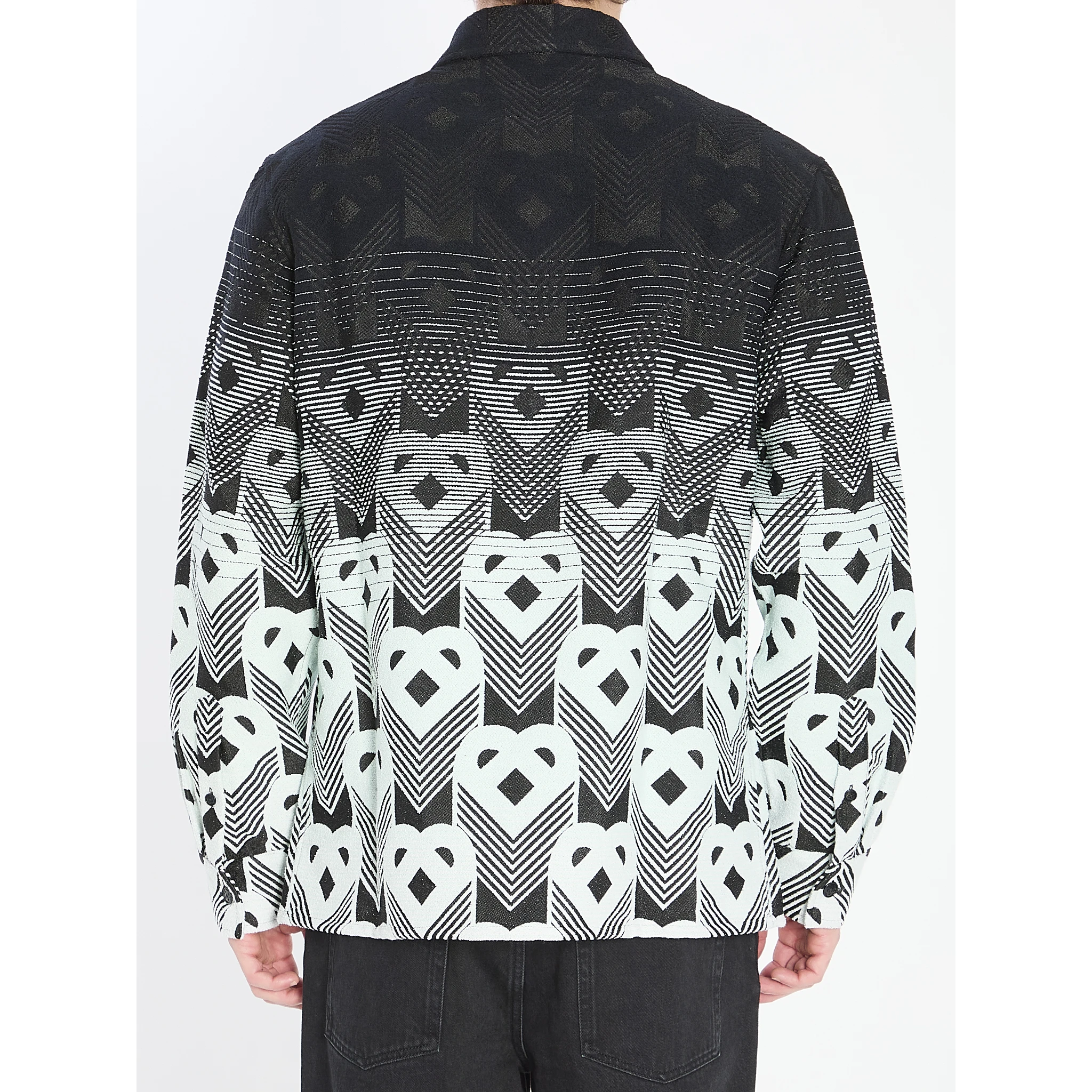 Cotton-blend overshirt