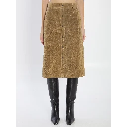 Elen suede skirt