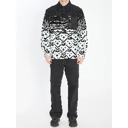 Cotton-blend overshirt