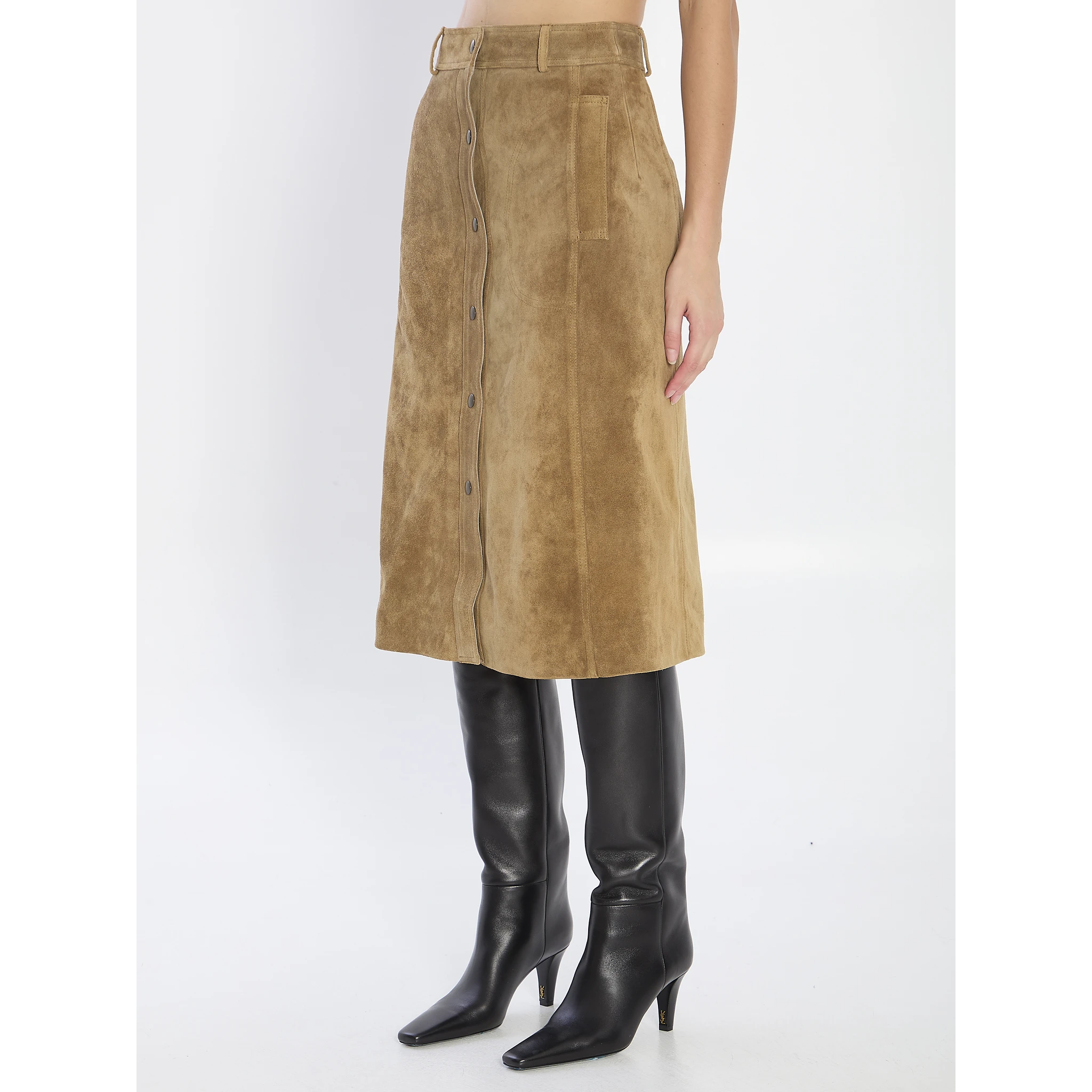 Elen suede skirt
