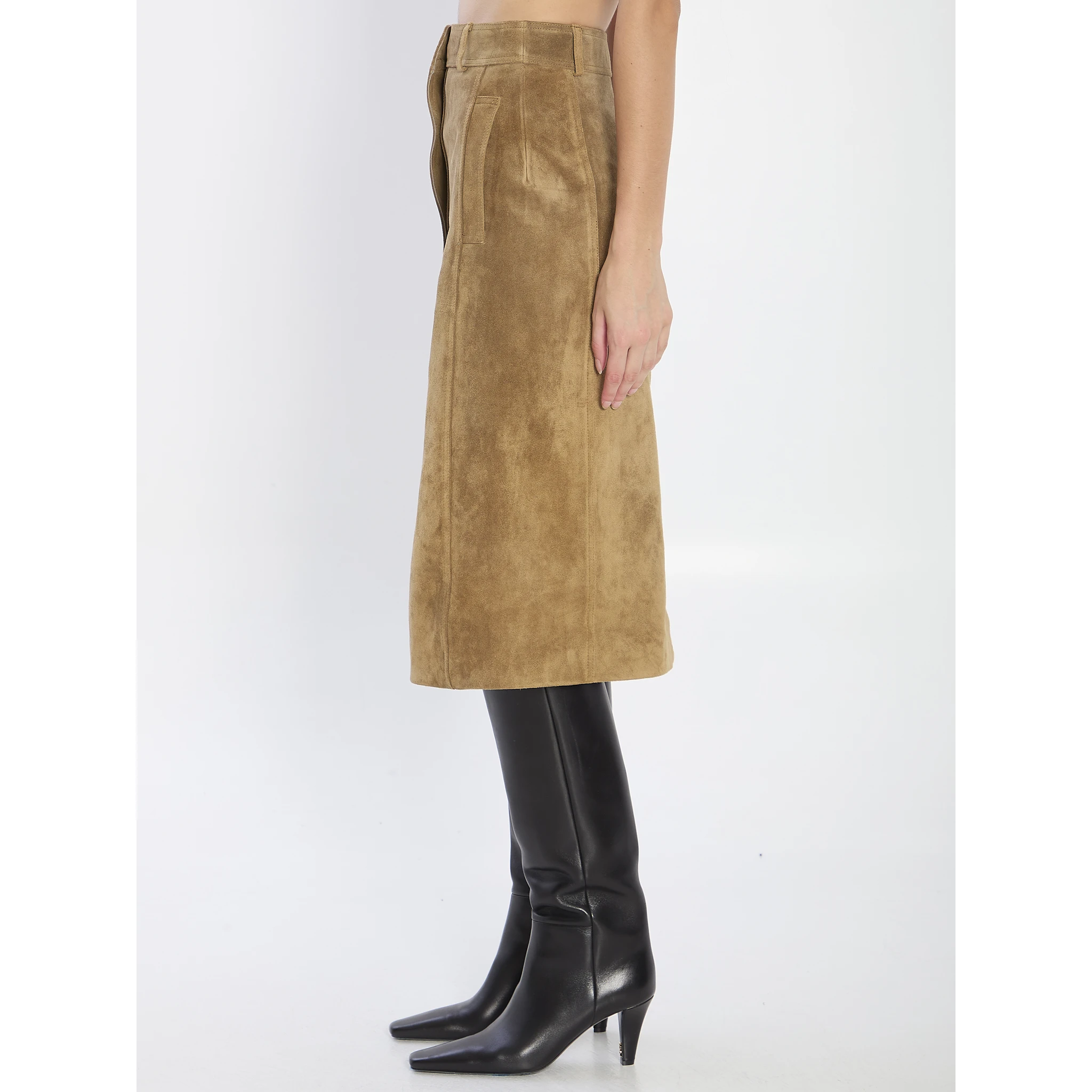Elen suede skirt