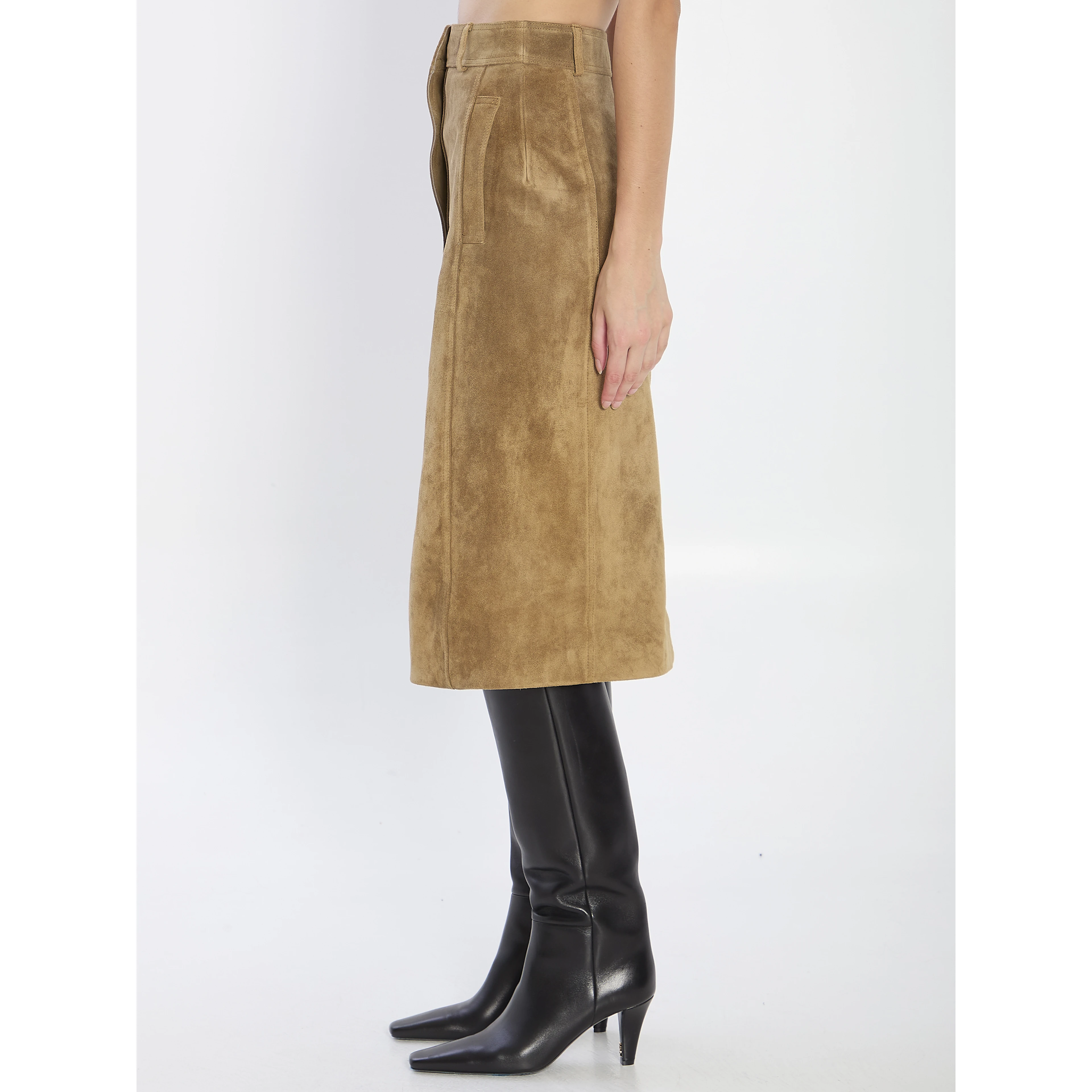 Elen suede skirt