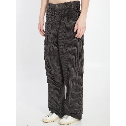 Corduroy velvet pants