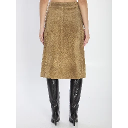 Elen suede skirt