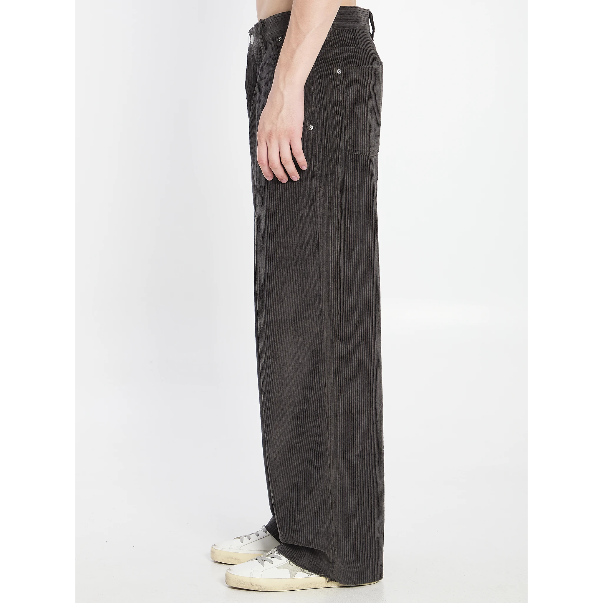 Corduroy velvet pants