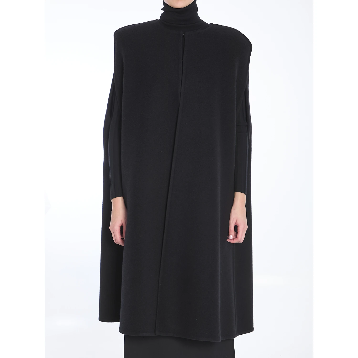 Fluffy Cashmere Blend cape