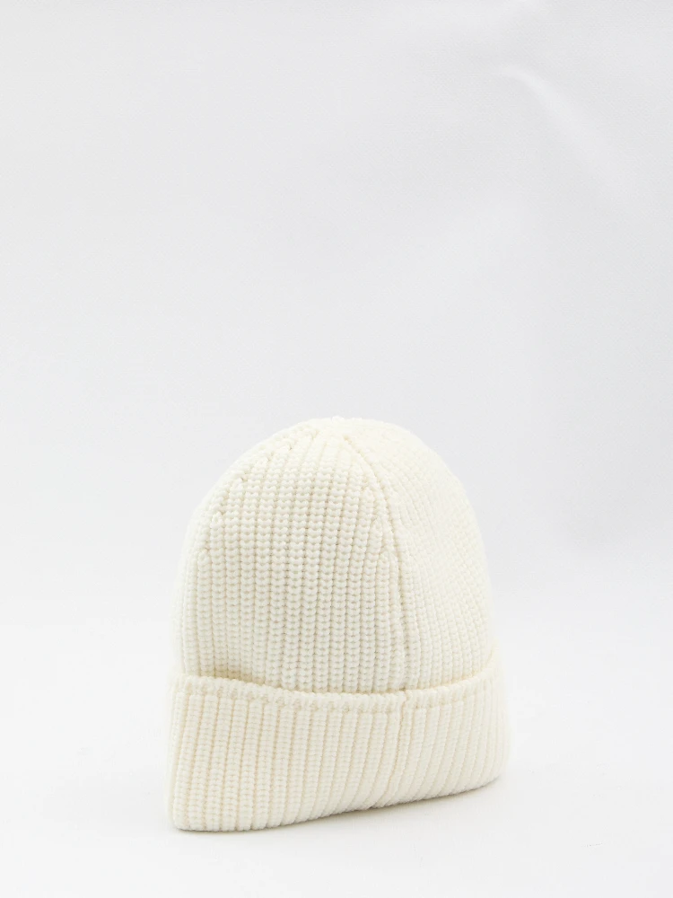 Ribbed wool toque alternative