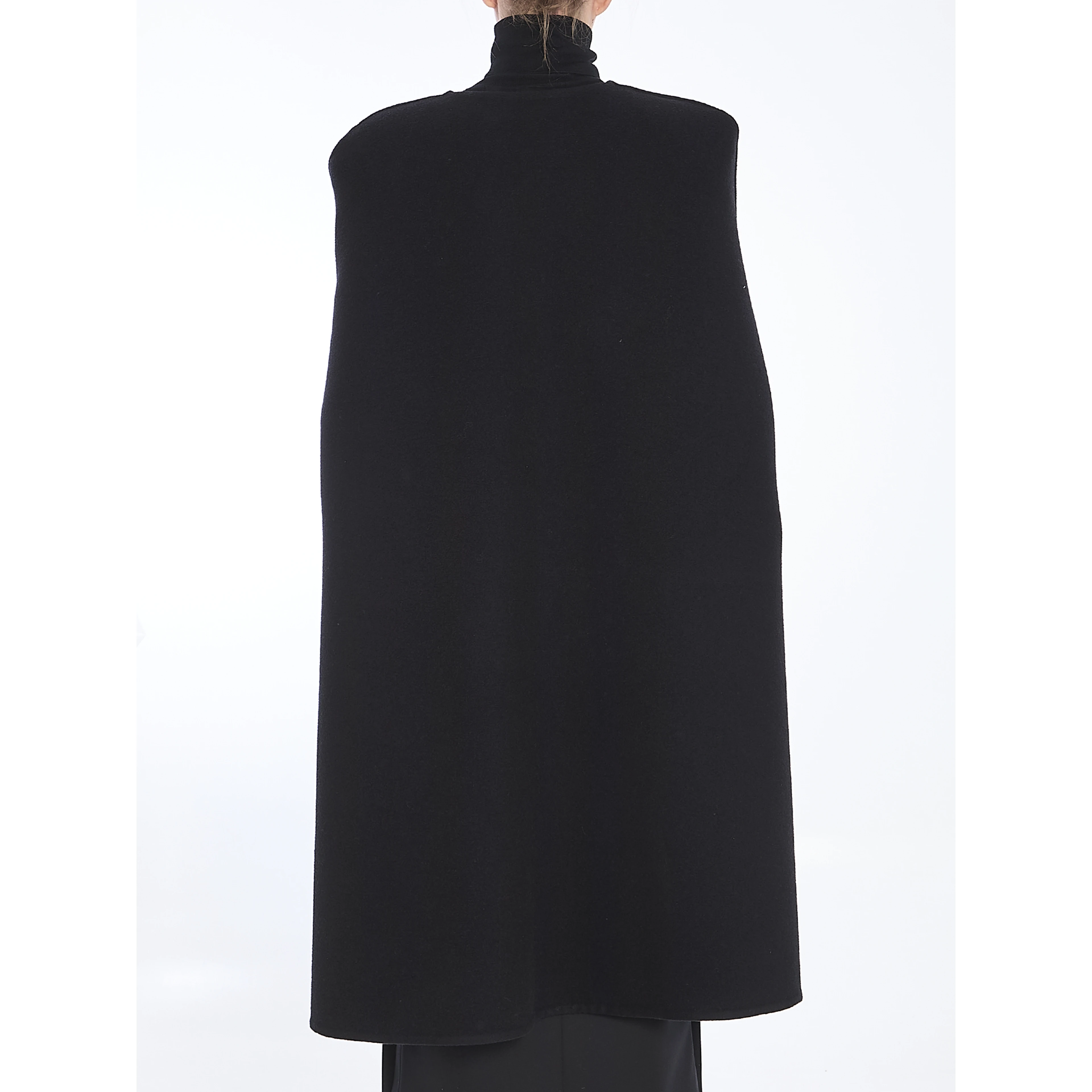Fluffy Cashmere Blend cape