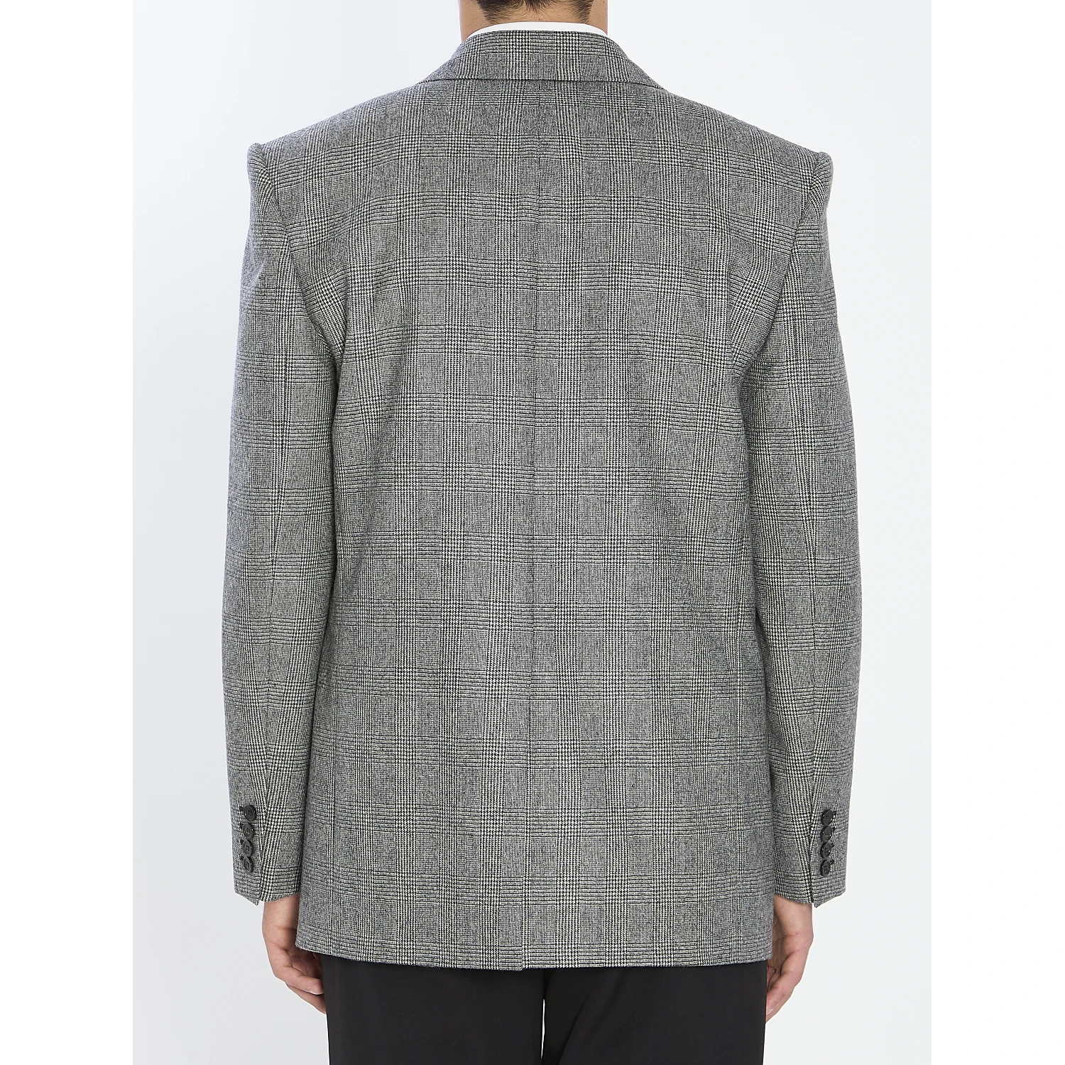 Wool flannel jacket