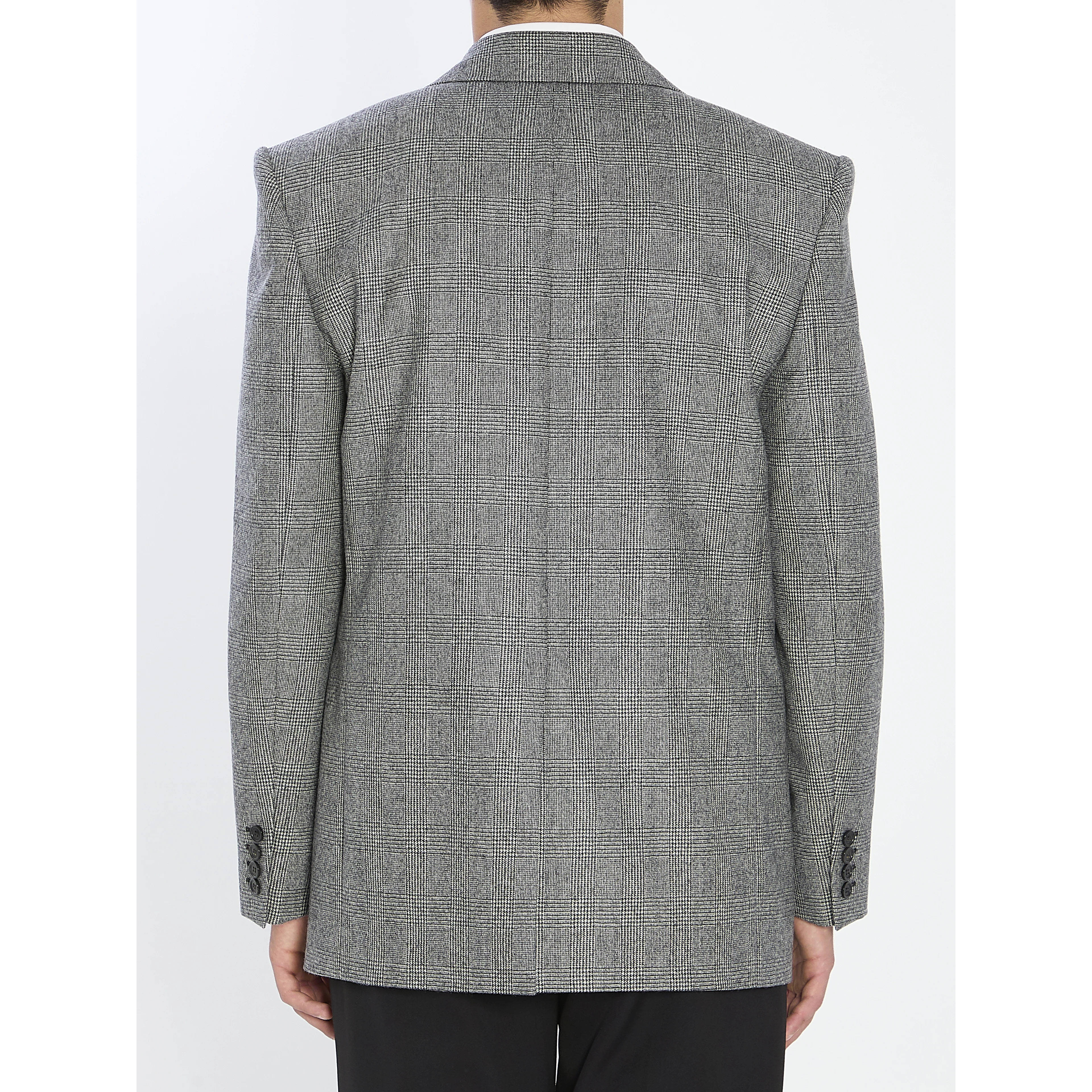 Wool flannel jacket